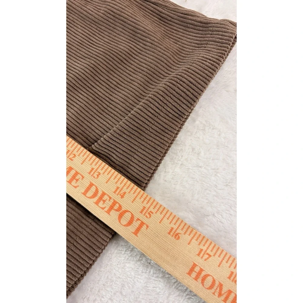 Halara Brown Corduroy Mini Skort High Rise Casual M (14.5